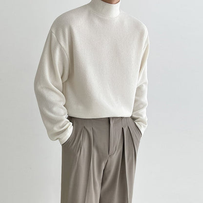 Thickened Versatile Cotton Solid T-Shirt for Men