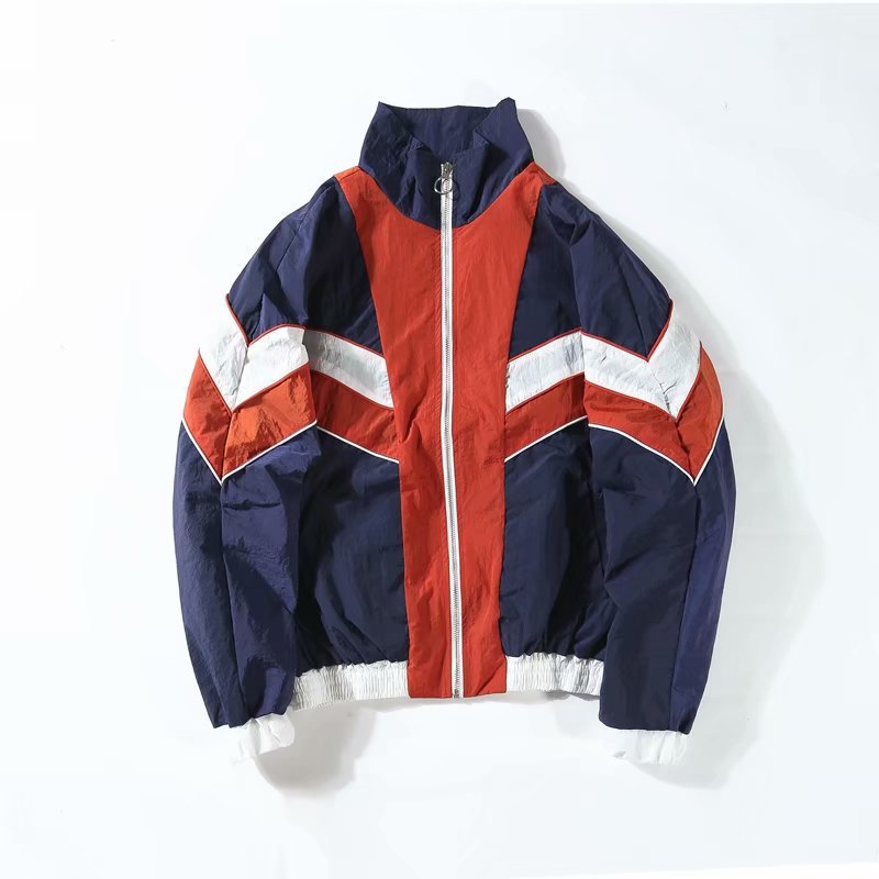 Urban Chic Striped Jacket for Men - Casual Essentials