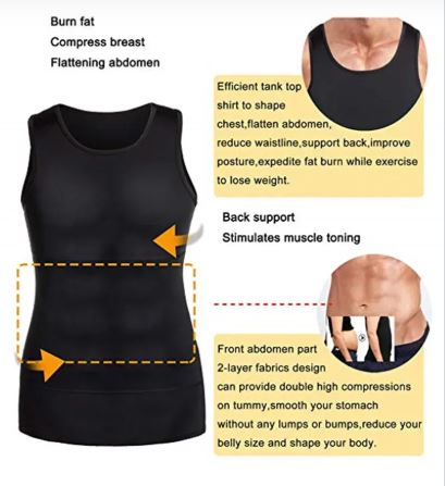Men's Sculpting Compression Vest