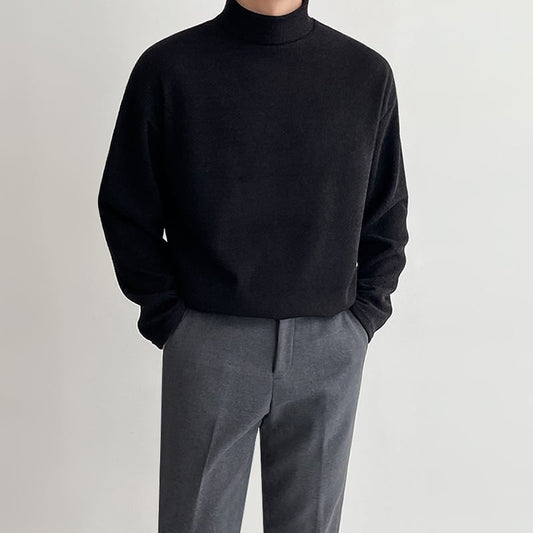 Thickened Versatile Cotton Solid T-Shirt for Men