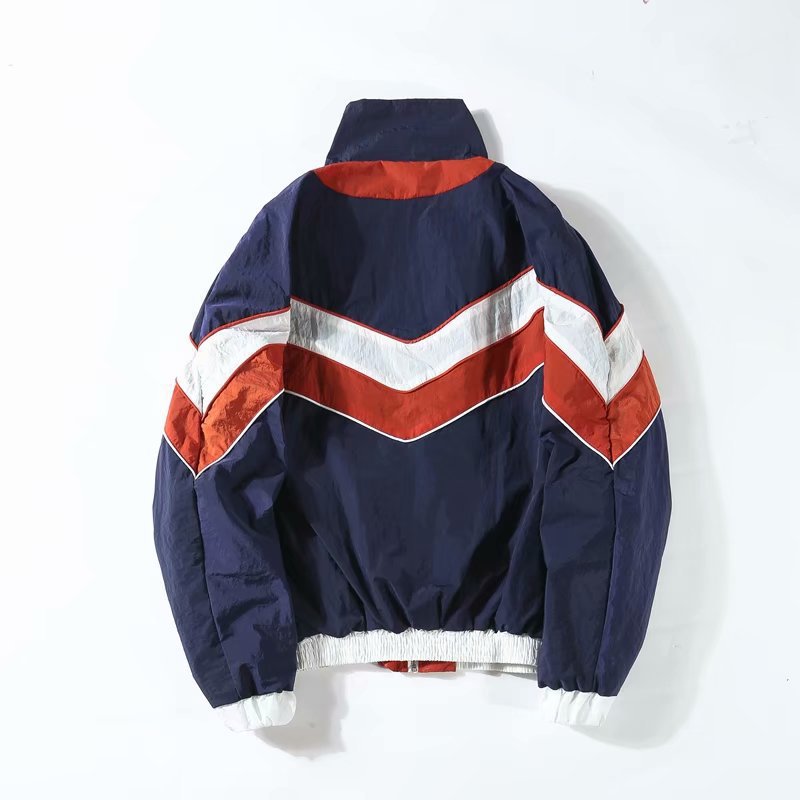 Urban Chic Striped Jacket for Men - Casual Essentials